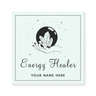 Energy Healer Fortune Teller Mystic Hand Social  Square