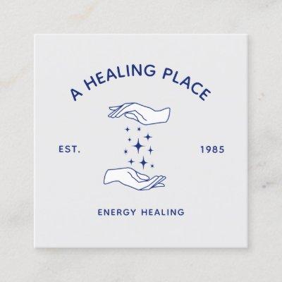 Energy Healer Reiki Practitioner Hands Square