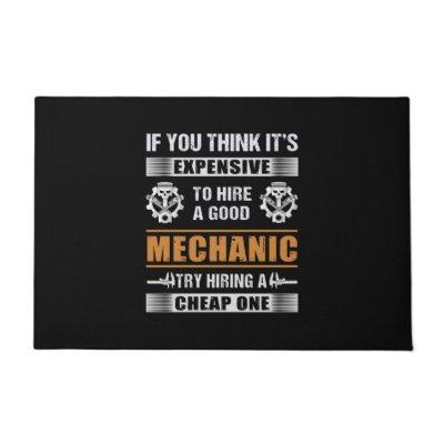 Engineer Hire A Good Mechanic Engineer Doormat
