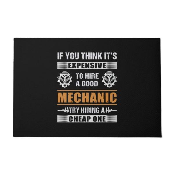 Engineer Hire A Good Mechanic Engineer Doormat