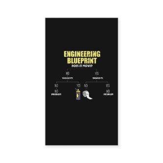 Engineering Blueprint Duct Tape Engineers