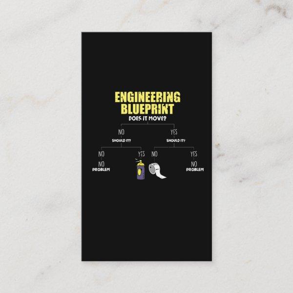 Engineering Blueprint Duct Tape Engineers