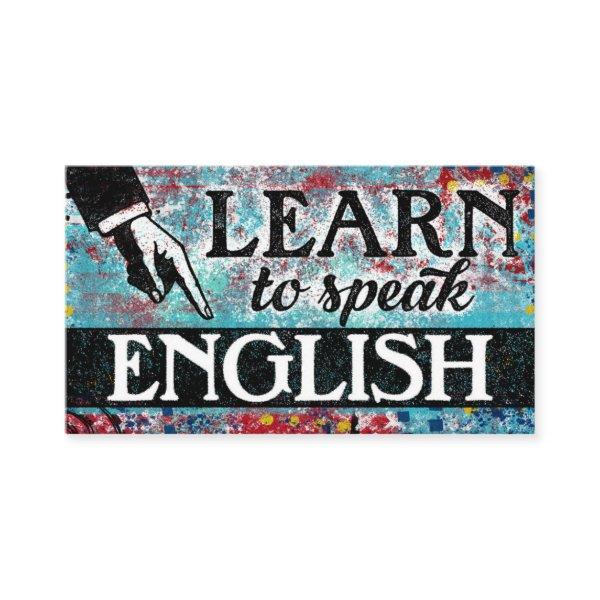 English Language Lessons  - Blue Red