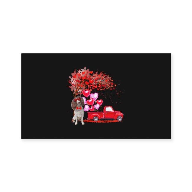 English Springer Spaniel Sunglasses Hearts Tree Tr