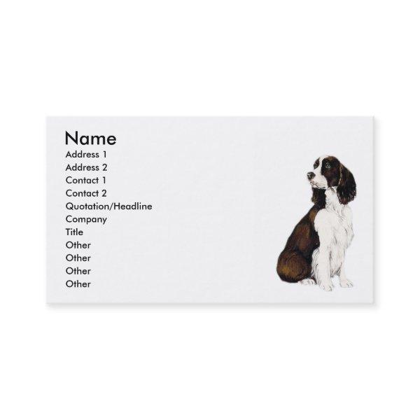 "English Springr Spaniel" Dog Art