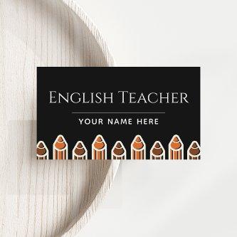 English Teacher Language Instructor Professional