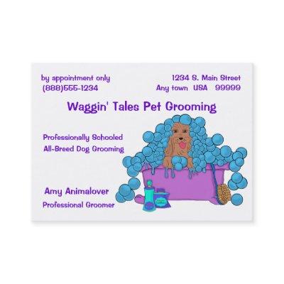 Enhanced Grooming Appointment And