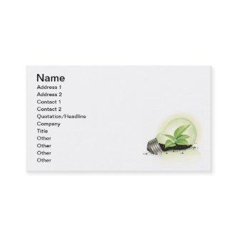 Environment Lightbulb greens plants soil causes en