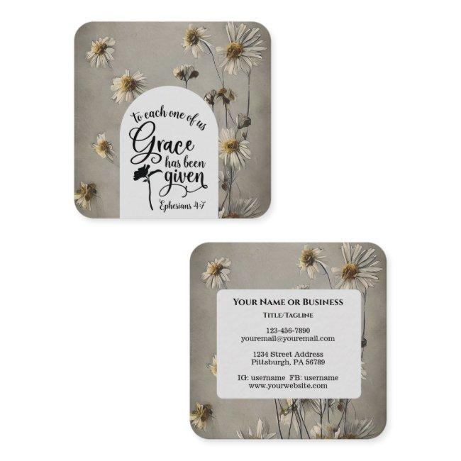 Ephesians 4:7 To each of us Grace is given Bible Square