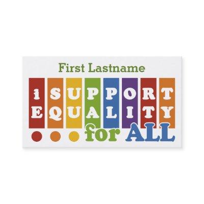 Equal Rights custom