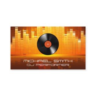 Equalizer Light Background | Vinyl Record