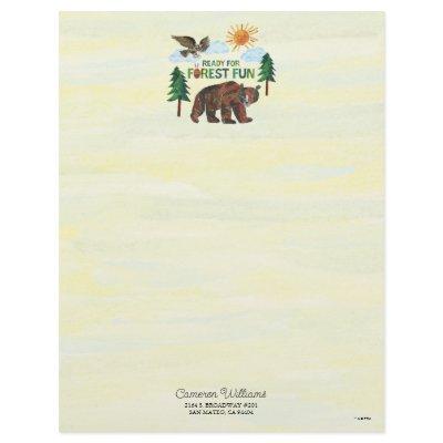Eric Carle | Ready for Forest Fun Letterhead