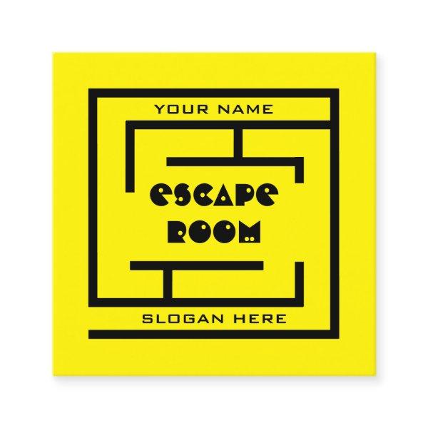 Escape room maze game  template