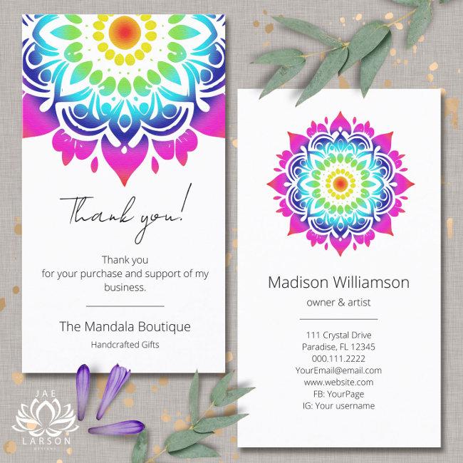 Esoteric Mandala Holistic Metaphysical Thank You