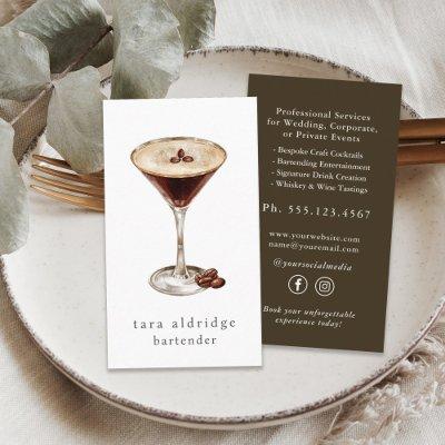 Espresso Martini Cocktail Professional Bartender