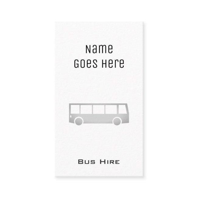 "Essential" Bus Hire