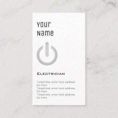 "Essential" Electrician Price Cards