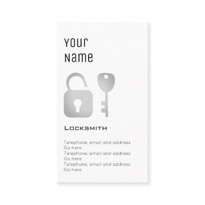"Essential" Locksmith Price Cards