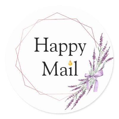 Essential Oil Business - Oily Happy Mail Stickers