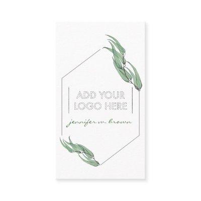 Essential Oils Eucalyptus Custom Logo green floral