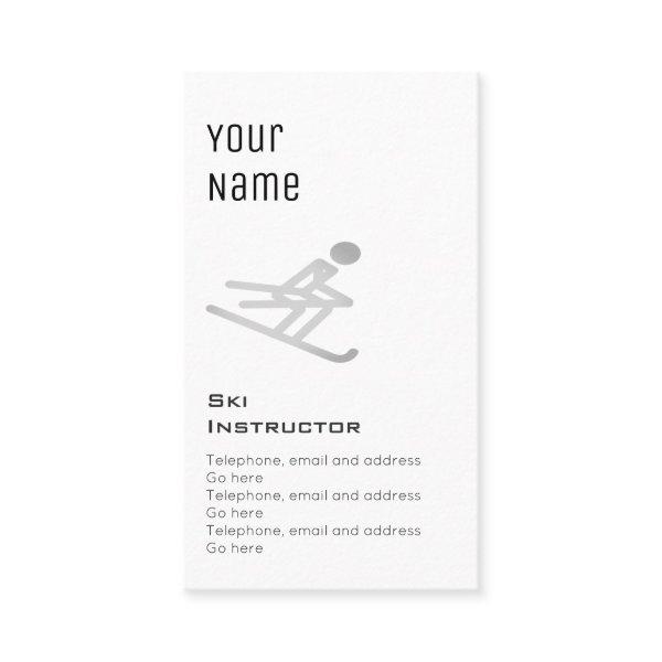 "Essential" Ski Instructor Price Cards