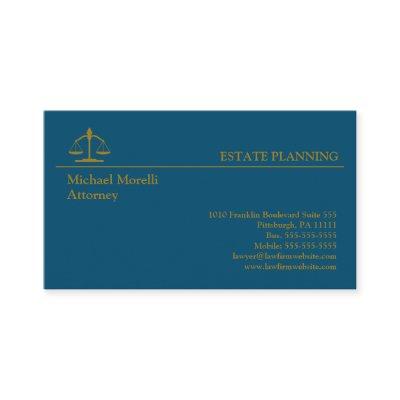 Estate Planning - Blue | Gold