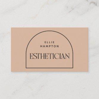 Esthetician Minimalist Blush Arch Beauty Cosmetic