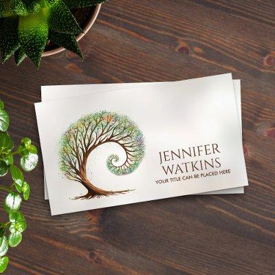 Eternal Growth - Golden Ratio Spiral Tree