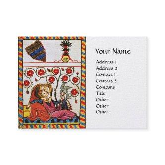 ETERNAL LOVE,Medieval Lovers,Monogram Red Roses