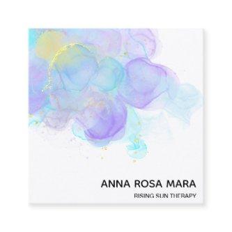 ** Ethereal  QR .  AP46 Gold Glitter Logo Abstract Square