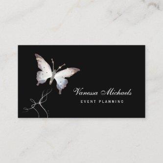 Ethereal Sparkle Butterfly Elegant Event Planner