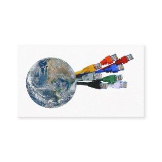 Ethernet Network Connected Earth