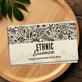 Ethnic Hand-Drawn Ornament Stone Texture