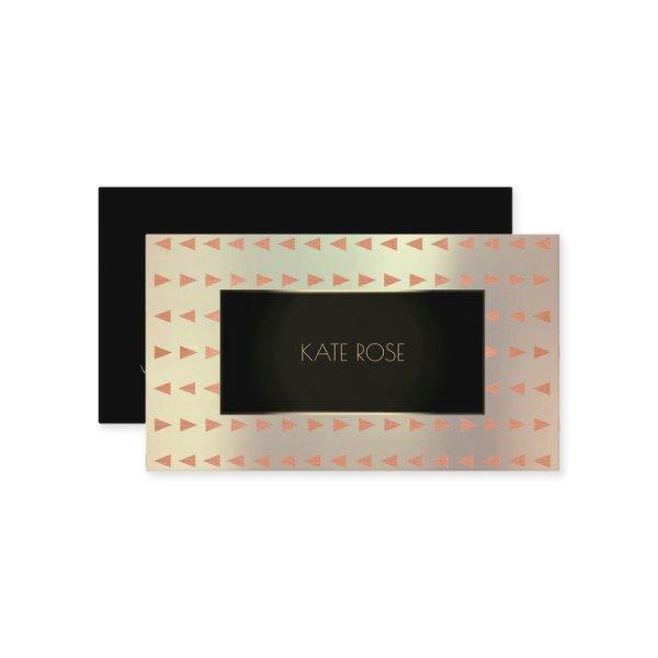 Ethnic Metallic Peach Coral Gold Arrows Frame
