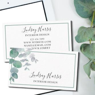 Eucalyptus Greenery Interior Design