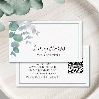Eucalyptus Greenery QR Code