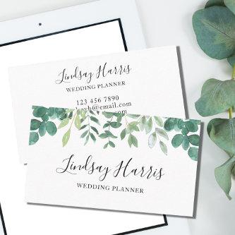 Eucalyptus Greenery Wedding Planner