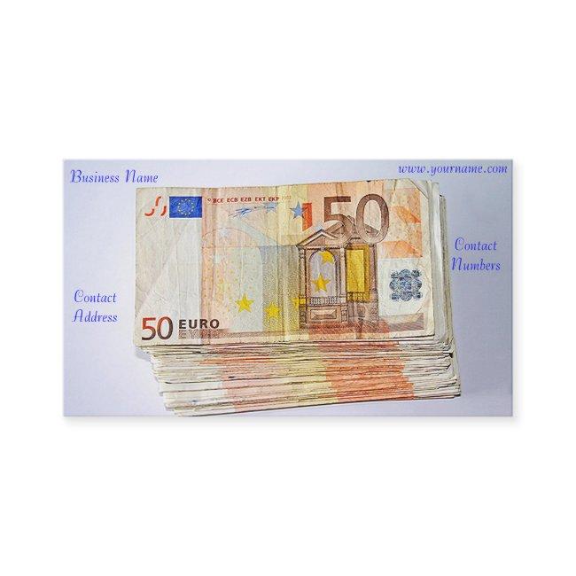 Euro currency for