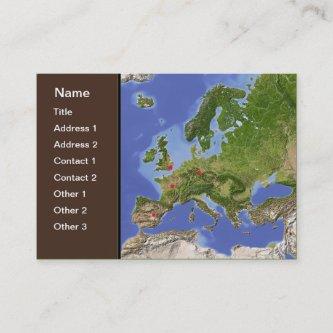 Europe map, customizable!