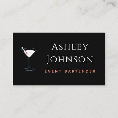 Event Bartender Server Simple Minimal Social Media