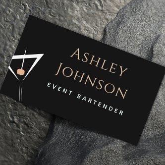Event Bartender Simple Drink Elegant Social Media