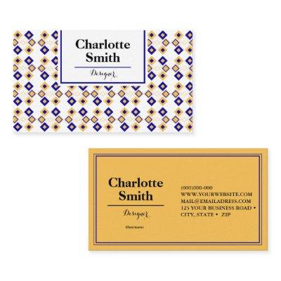 Event Planner Blue Repeat Pattern