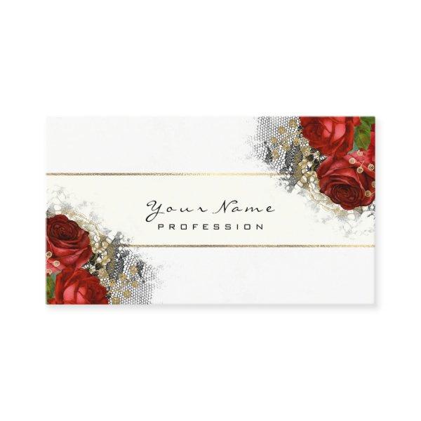 Event Planner Floral  Red Roses Green White