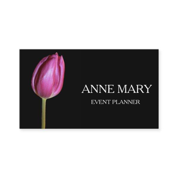 Event Planner Wedding Coordinator Pink Tulip Black