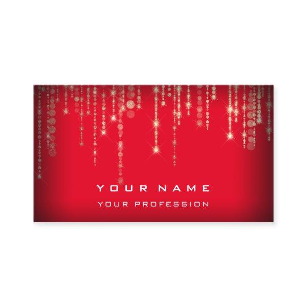 Event Wedding Planner Black White Red Gold Strings