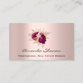 Event Wedding Planner Floral Roses Logo QR CODE