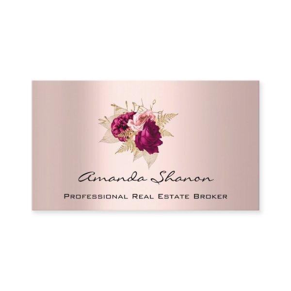 Event Wedding Planner Floral Roses Logo QR CODE