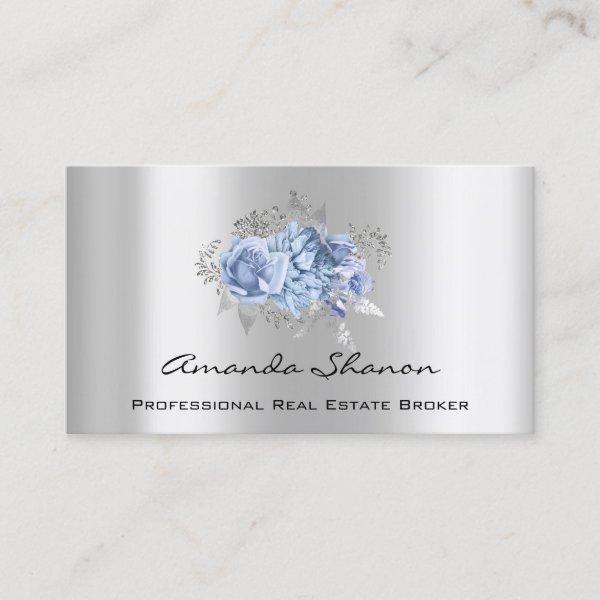 Event Wedding Planner Floral Silver Logo QRCODE