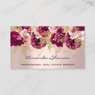 Event Wedding Planner ROSE Floral  Logo QR CODE
