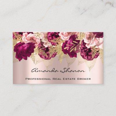 Event Wedding Planner Roses Floral  Logo QR CODE